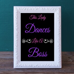 Printable Dance Gift - Dance Recital Present -Dance Digital Print - Dance Print Keepsake  - Gift for Dancer Printable - End of Year Present