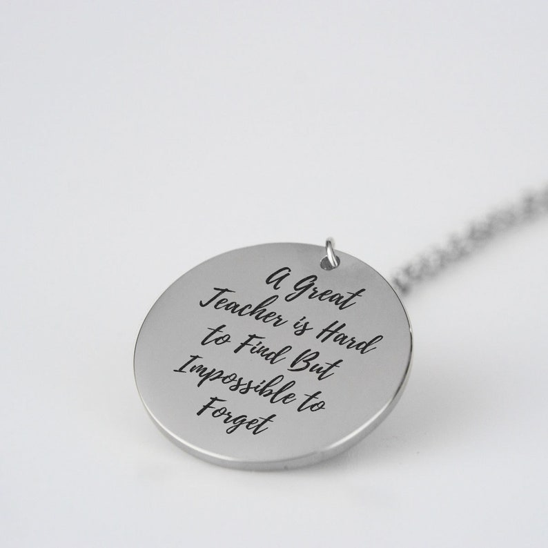 A Great Dance Teacher Charm Necklace