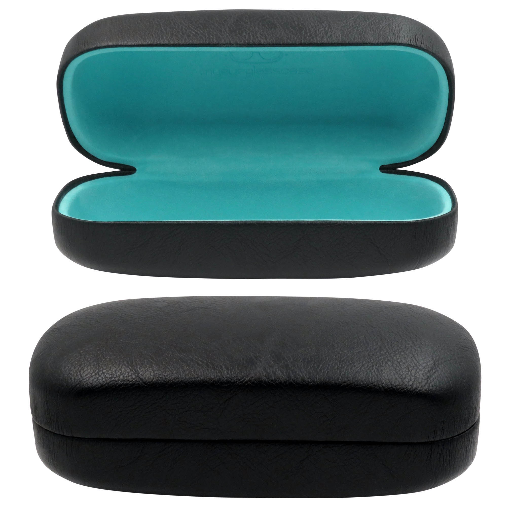 Myeyeglasscase EXTRA Large Smooth Black Sunglasses Case