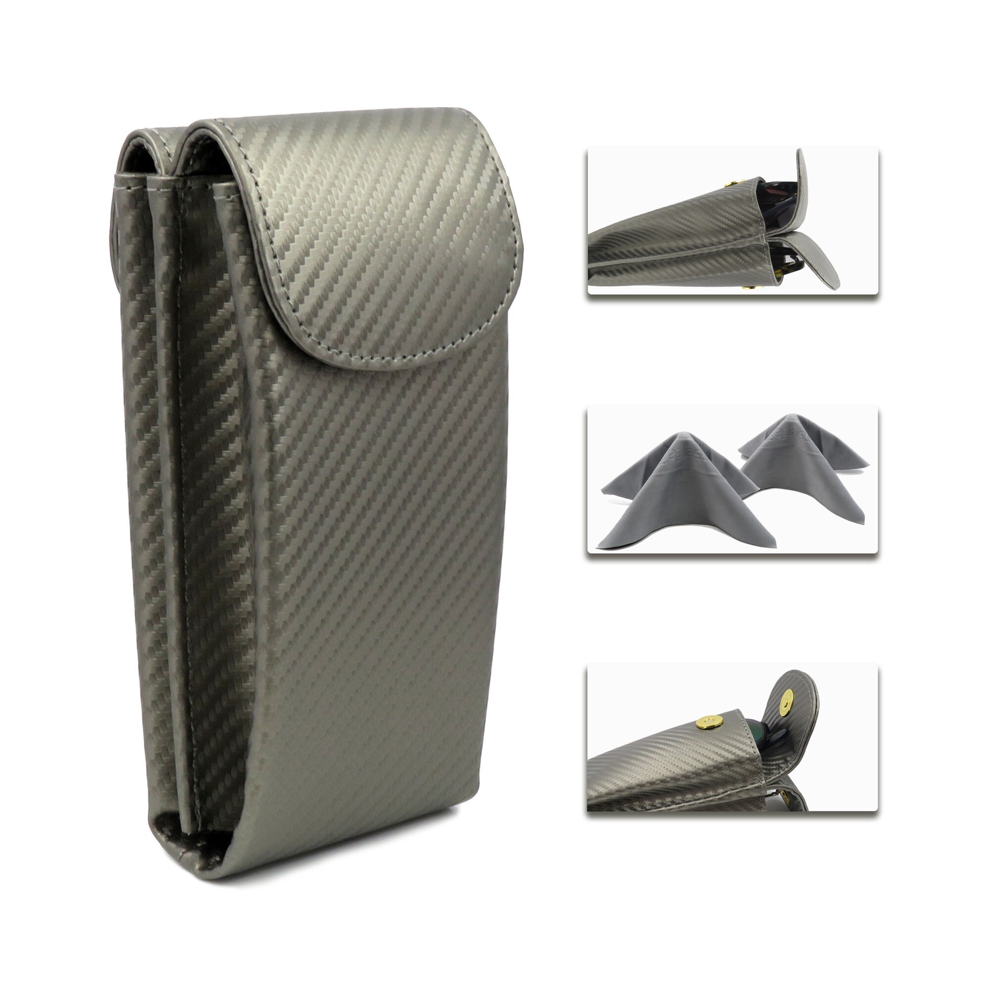 MyEyeglassCase Extra Large Double Eyeglass / Sunglasses Case Etsy