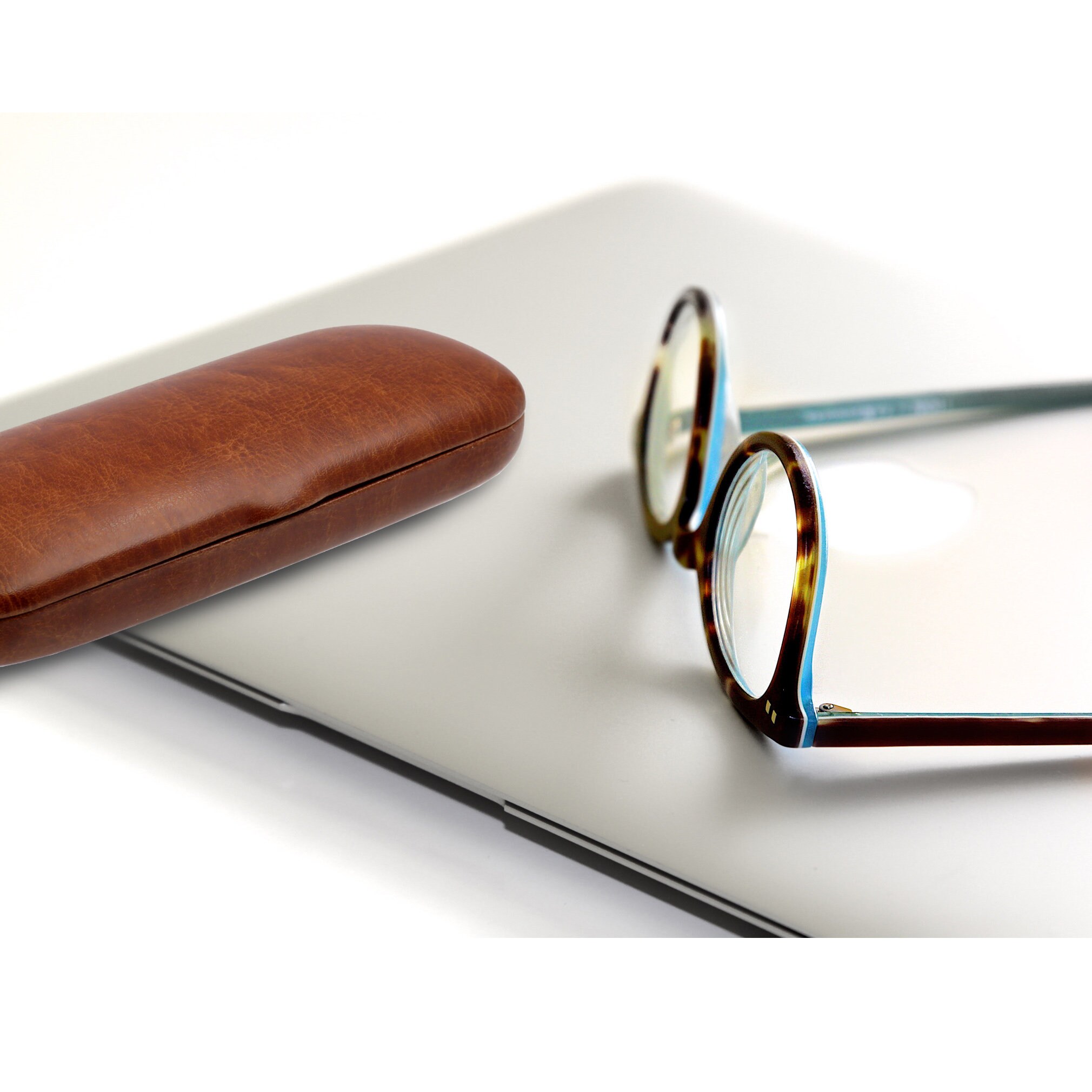 Small Hard Eyeglass Case for Men Slim Eyeglass Case With Etsy