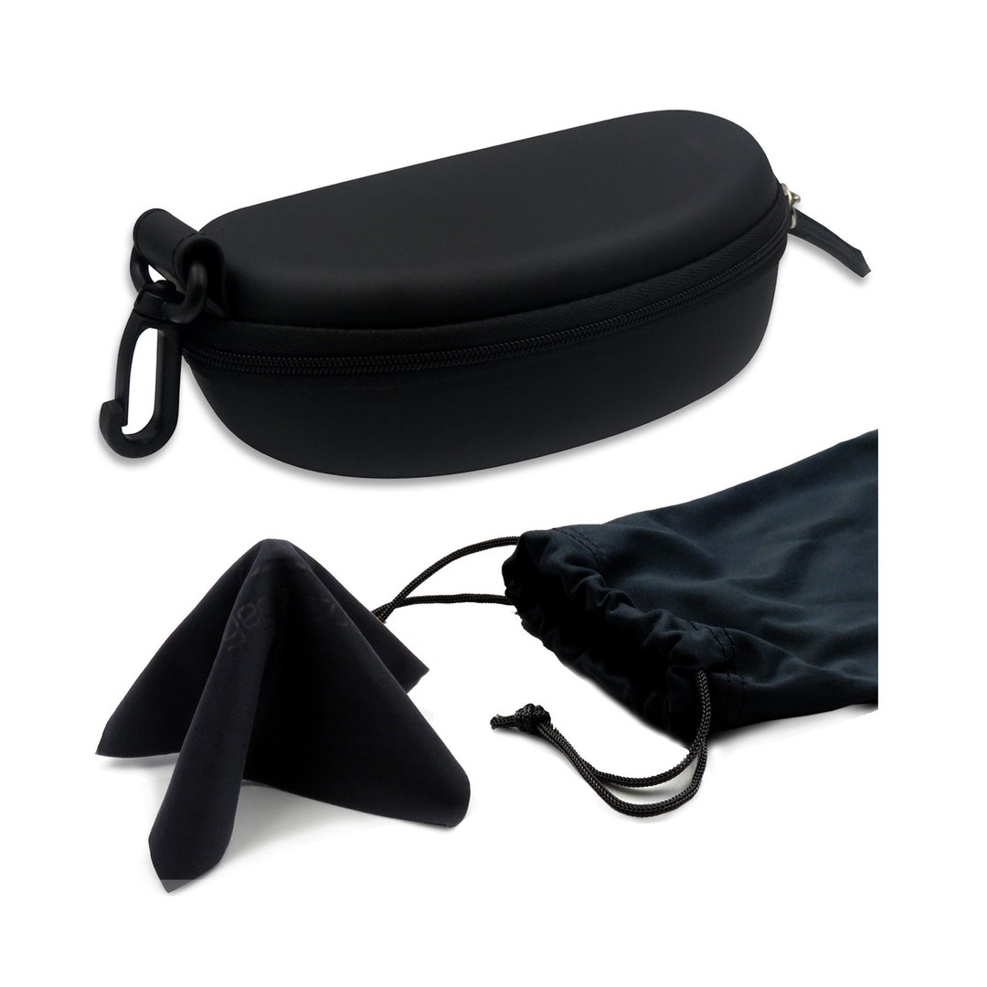 Sport Sunglasses Case Semi Hard Glasses Case With Zipper & Etsy