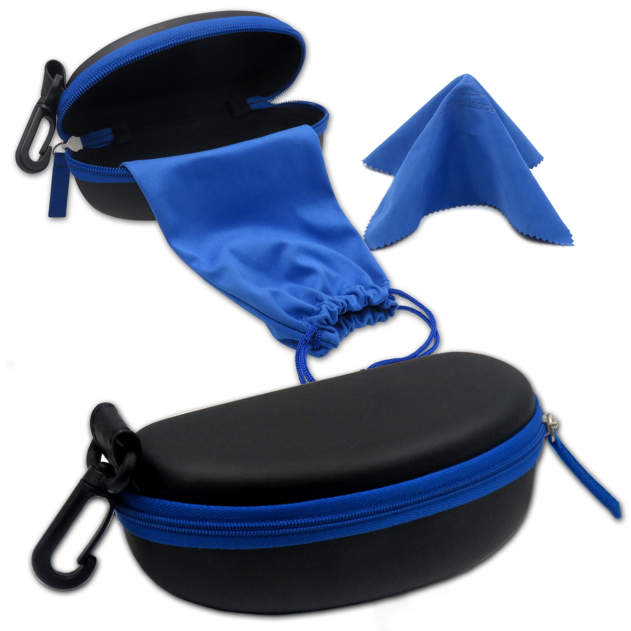 Sport Sunglasses Case with inner Slim Wallet Semi Hard Etsy