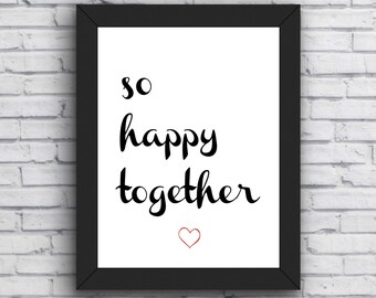 Buy So Happy Together Online In India Etsy India