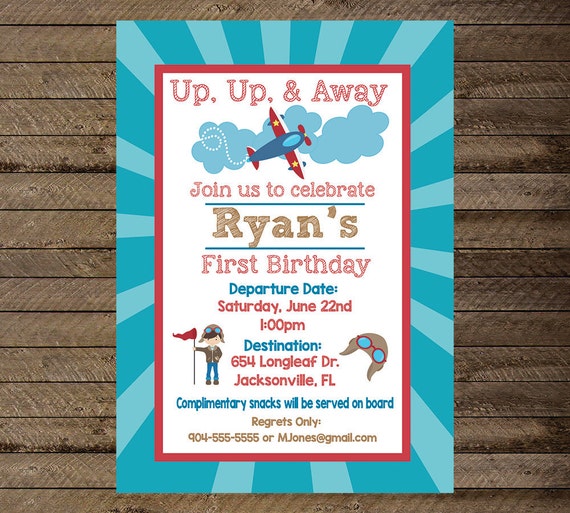 Avion Anniversaire Invitation Invitation Anniversaire De Etsy Avion Anniversaire Invitation Invitation Anniversaire De Etsy