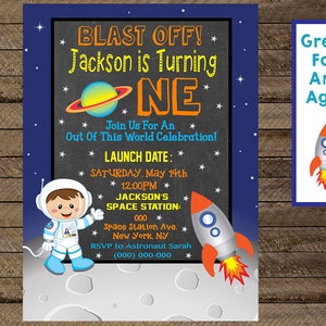 Espace Invite Invitation Espace Fille 1ere Invitation Etsy Espace Invite Invitation Espace Fille 1ere Invitation Etsy