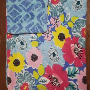 flower theme blanket