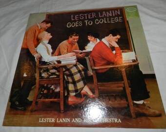 Lester Lanin Goes to College - Lester Lanin and His Orchestra on Epic - # LN3474 - Vintage Vinyl LP Record Album 15-23