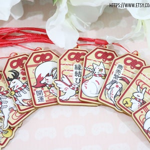 Kami Omamori Wooden Charms