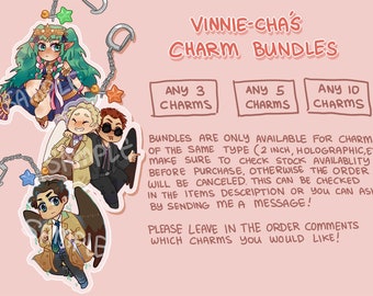 Vinnie Cha's Acrylic Charm Bundles