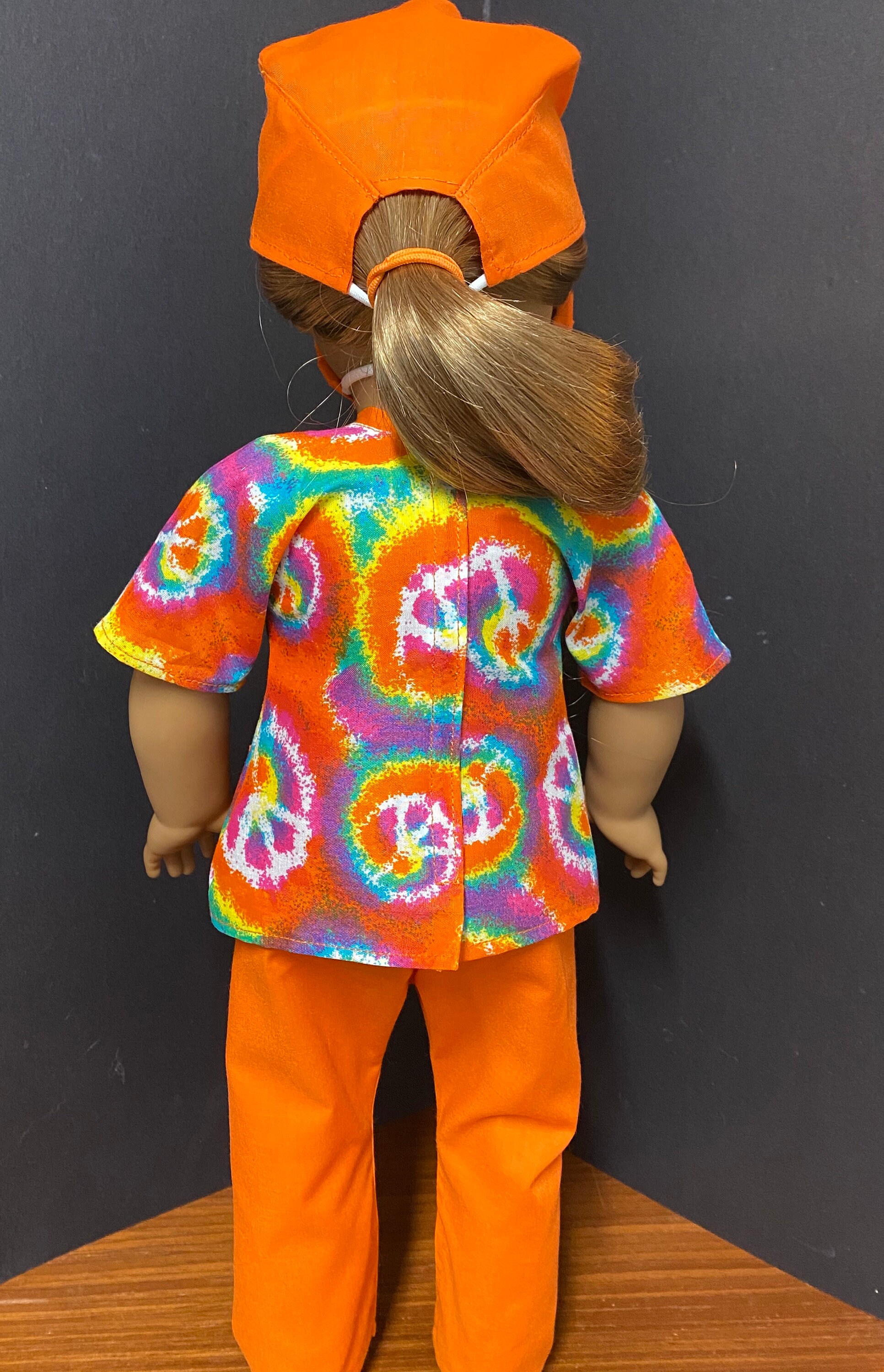 18 Inch Doll Scrubs Peace Sign Scrubs Medical Uniform 4 | Etsy