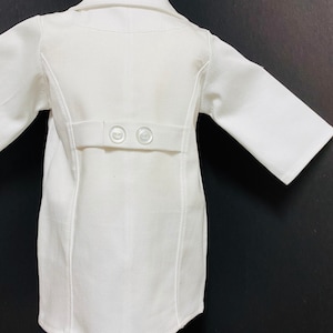 Bata de laboratorio médico, para muñecas de 45 cm, regalo para profesor, personalización gratuita, bata de laboratorio para muñecas, uniforme quirúrgico por separado, regalo de graduación, regalo veterinario imagen 4