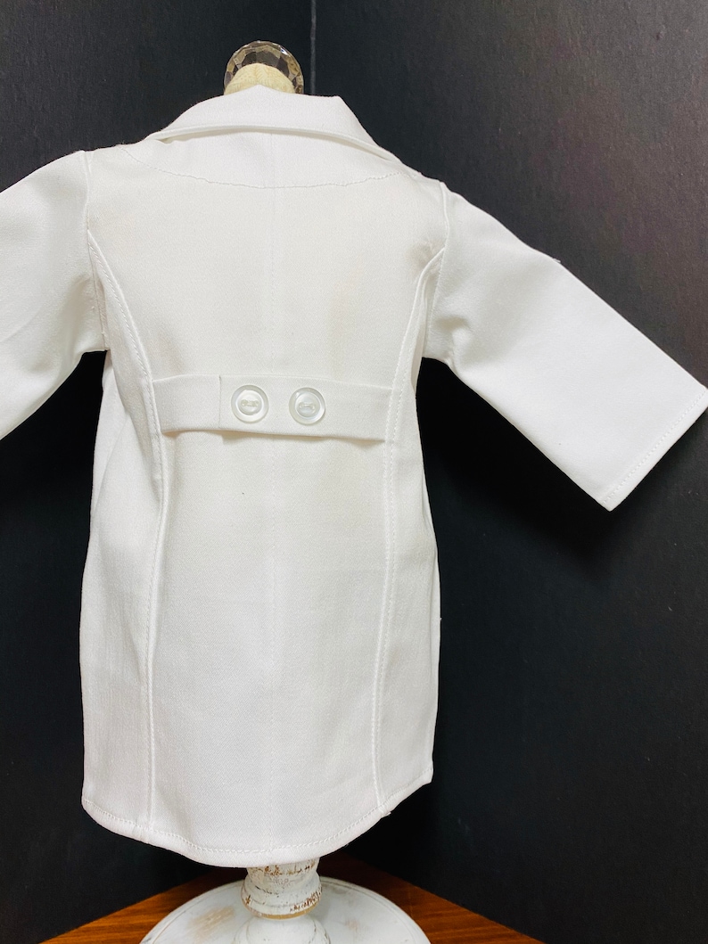 Bata de laboratorio médico, para muñecas de 45 cm, regalo para profesor, personalización gratuita, bata de laboratorio para muñecas, uniforme quirúrgico por separado, regalo de graduación, regalo veterinario imagen 4