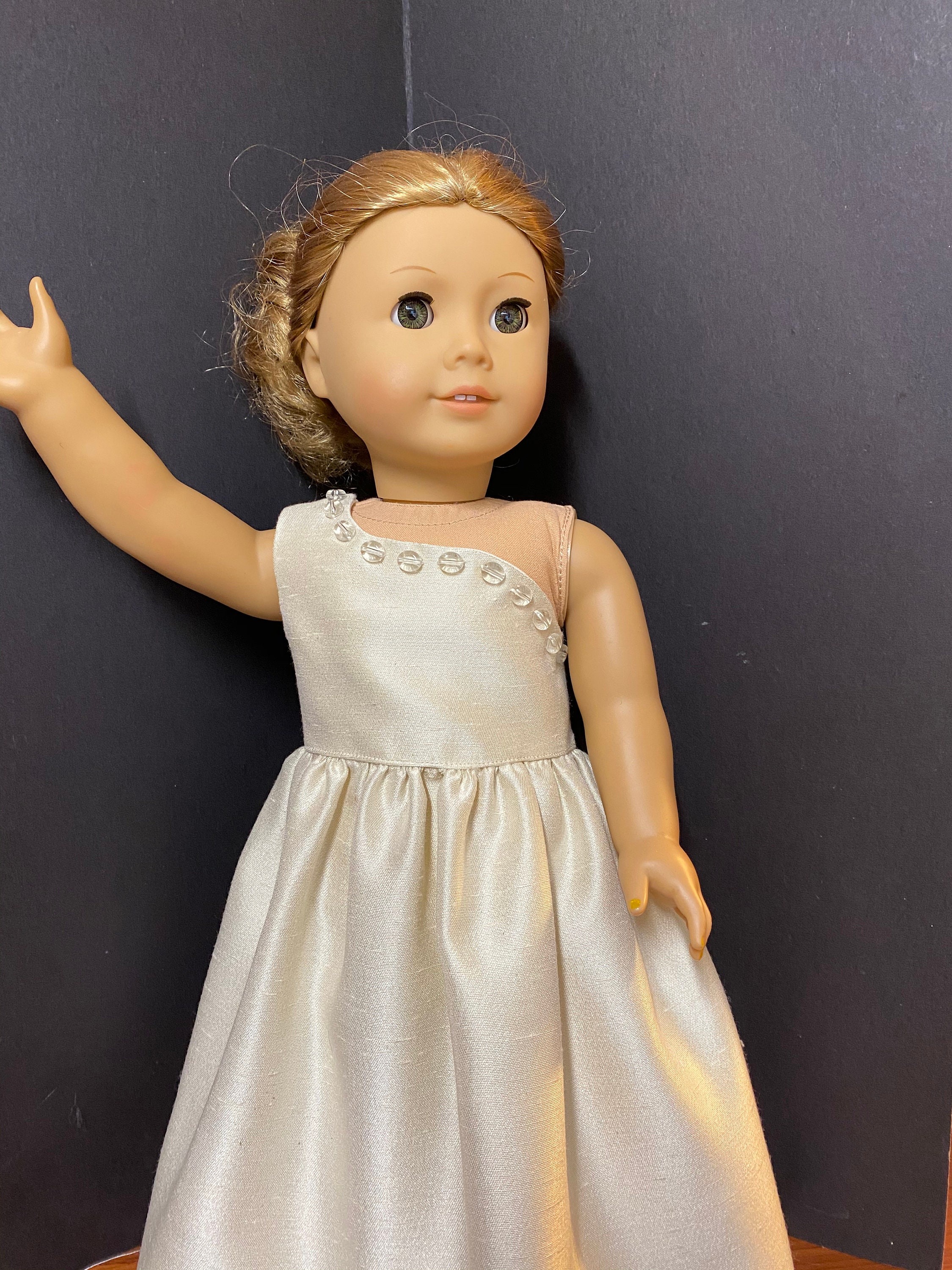 Beautiful Prom Gown, for 18 Inch Dolls, off Shoulder Dress, Girly Girl Dress,  Lovely Fabric, School Dance Dress, Birthday Gift, Floor Length - Etsy