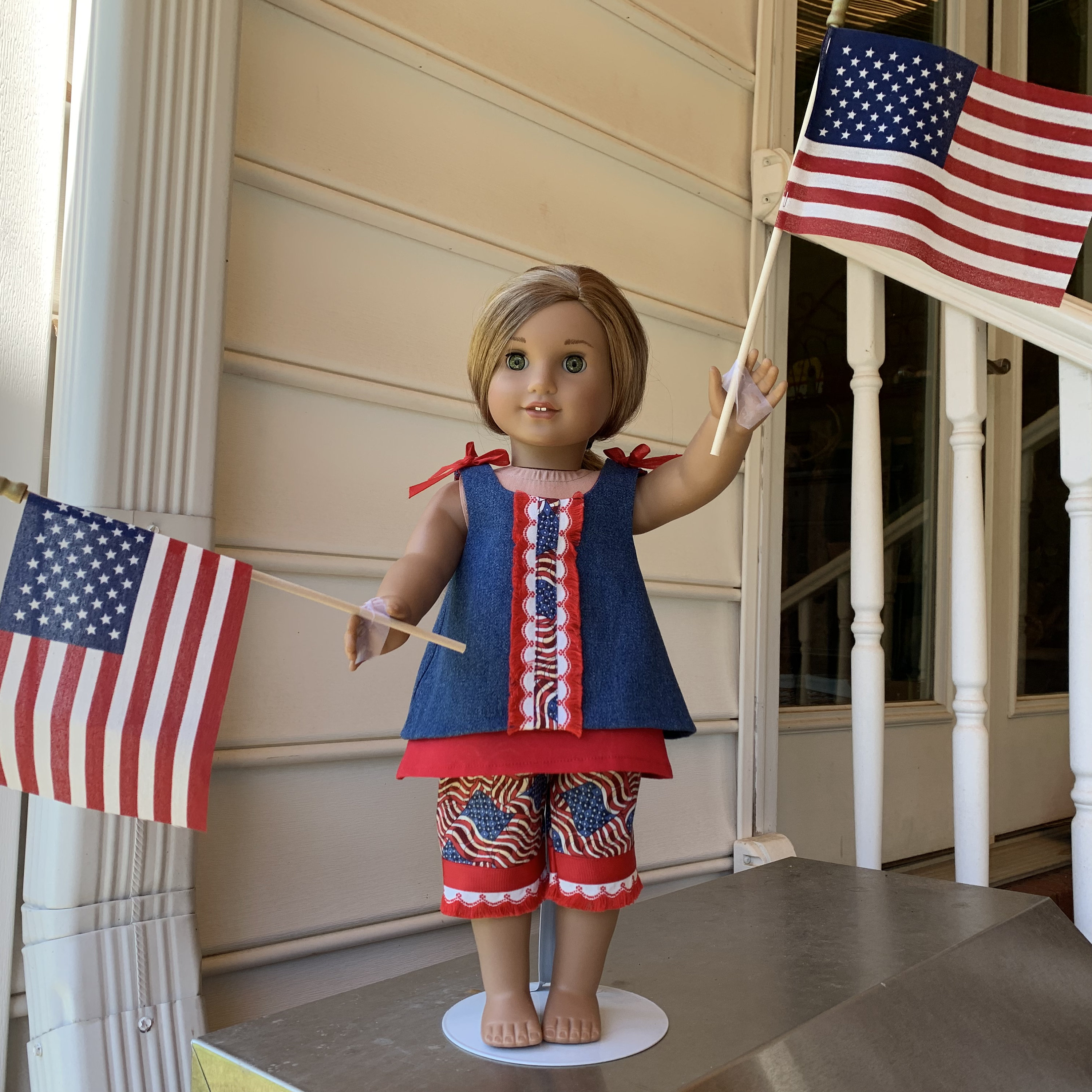 plus size 4th of july tunics