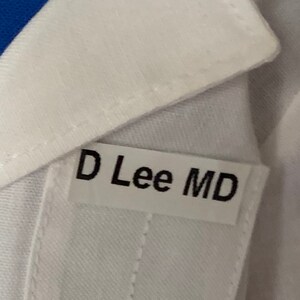 Bata de laboratorio médico, para muñecas de 45 cm, regalo para profesor, personalización gratuita, bata de laboratorio para muñecas, uniforme quirúrgico por separado, regalo de graduación, regalo veterinario imagen 7