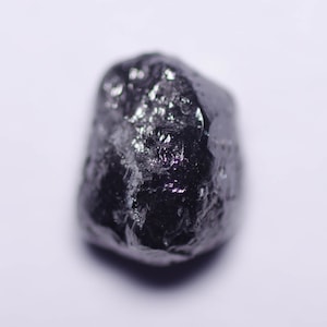 1.2 Carat BLACK OVAL Diamond Natural Rough Untreated