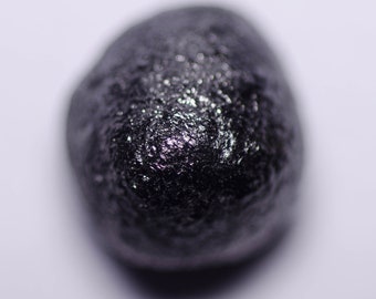 4.15 quilates NEGRO DOME Diamante natural áspero sin tratar