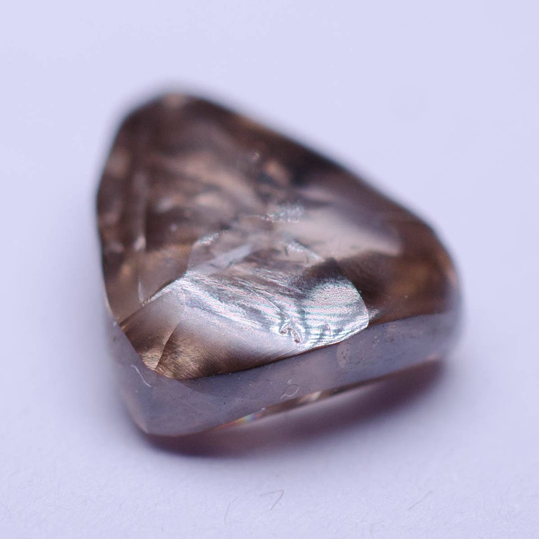 1.72 Carat BROWN TRIANGLE Diamond Natural Rough Untreated - Etsy