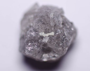 2.58 quilates GRAY IRREGULAR Diamante natural áspero sin tratar