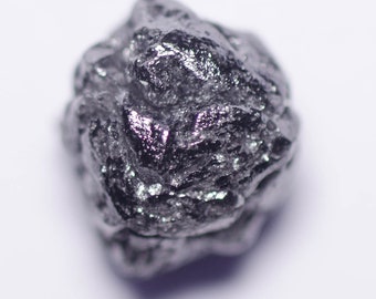 2.08 Quilates negro irregular diamante natural áspero sin tratar