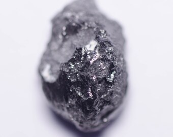 2.94 Quilates negro irregular diamante natural áspero sin tratar