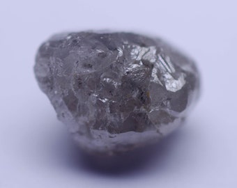 1.54 quilates GRAY IRREGULAR Diamante natural áspero sin tratar