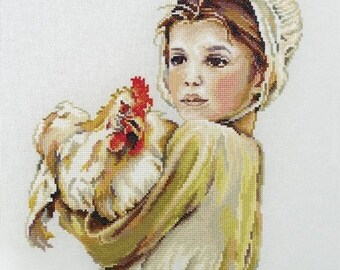 Counted Cross Stitch Kit RTO-Chihuahua Noir