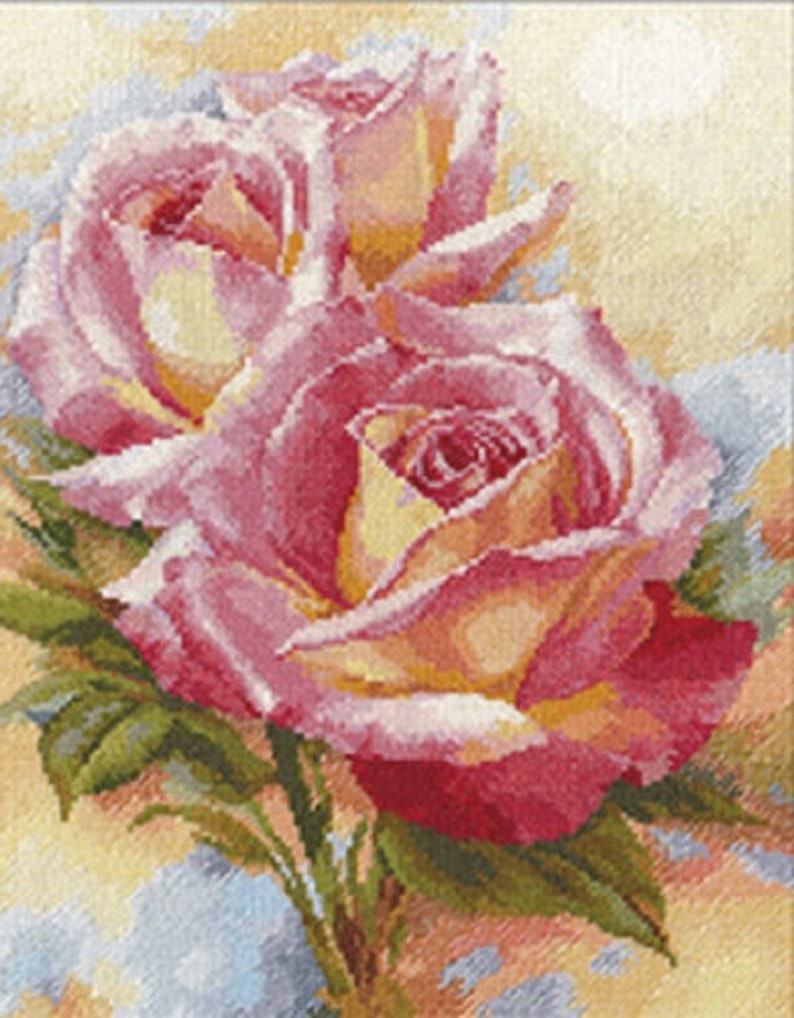 Pink Dreams Cross Stitch Kit ALISA 2-31