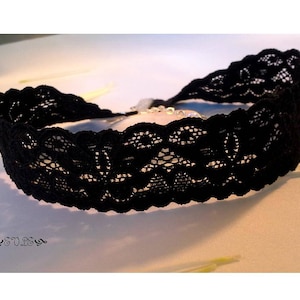 Lace Choker, Black Lace Choker, Choker Necklace, Lace Necklace, Lace Choker, Victorian Lace Choker, Gift for her