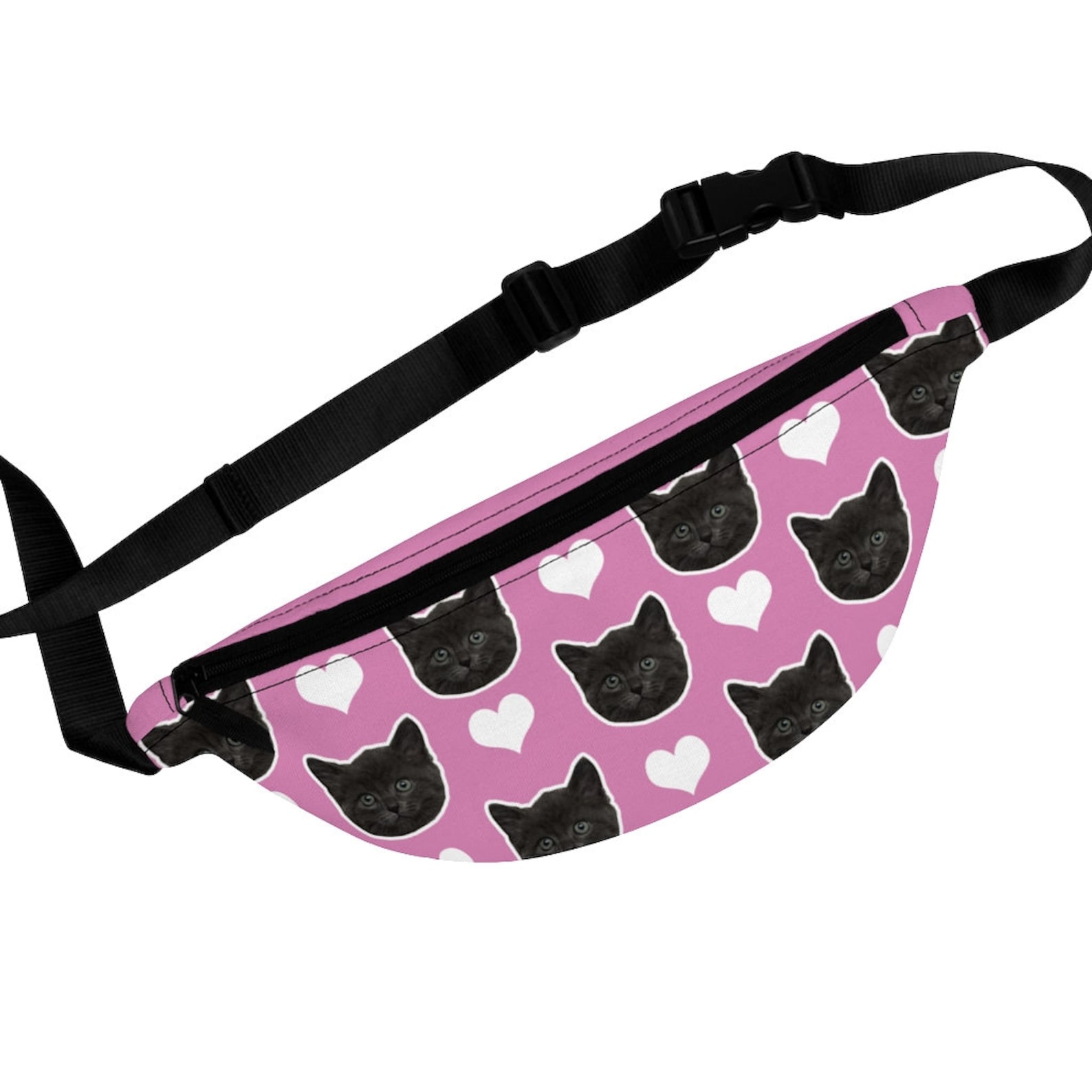 Cat Fanny Pack Custom Fanny Pack Photo Fanny Pack Etsy