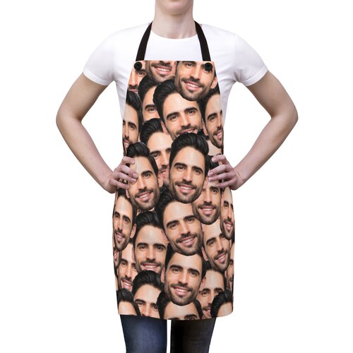 Custom Face Apron Custom Picture Apron Funny Apron Etsy