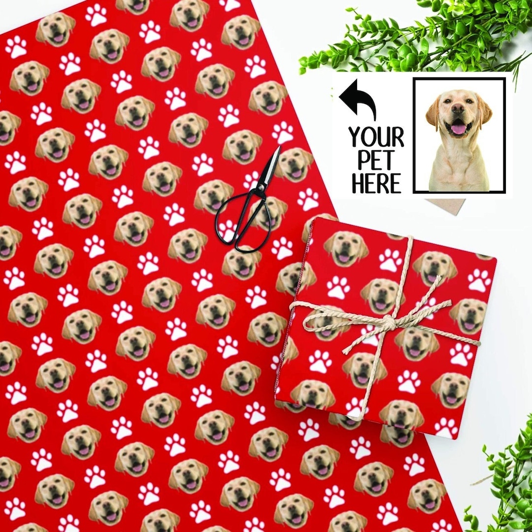 Dog Wrapping Paper
 Dog Wrapping Paper Custom Pet Wrapping Paper Personalized Dog Wrapping