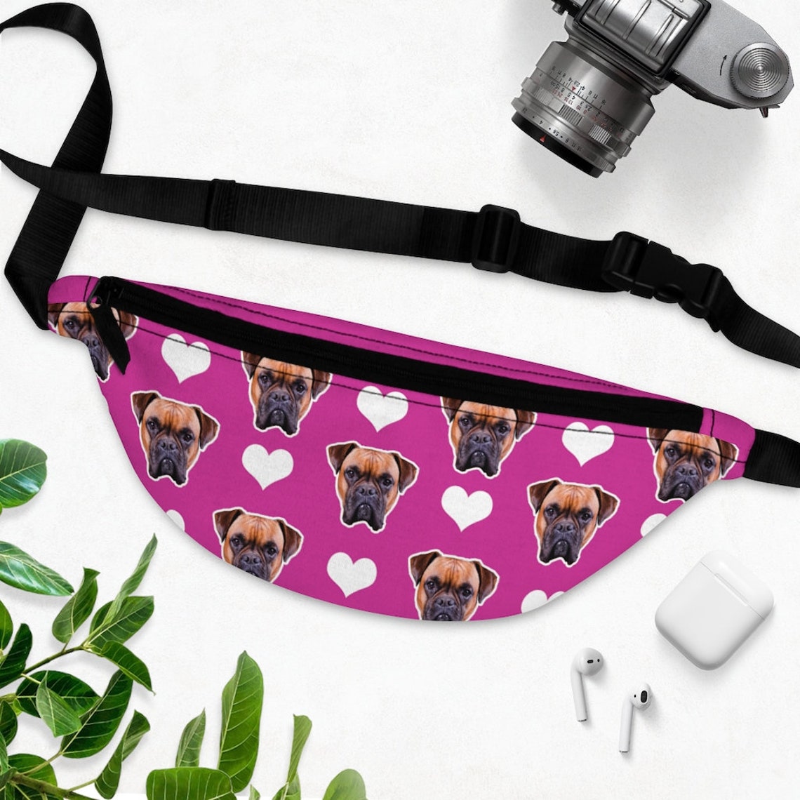 Dog Fanny Pack Custom Fanny Pack Photo Fanny Pack Etsy