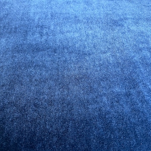 Mohair, Blue Mohair Fabric, Navy Mohair Fabric, Velvet, Densely Piled Fabric, Smooth Fabric.