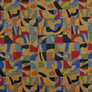 Mid-Century Modern, Multi Colored Fabric, Woven Fabric, Atomic Age Fabric, Upholstery Fabric, Pillow Fabric, Mid Century, Chair Seat Fabric.