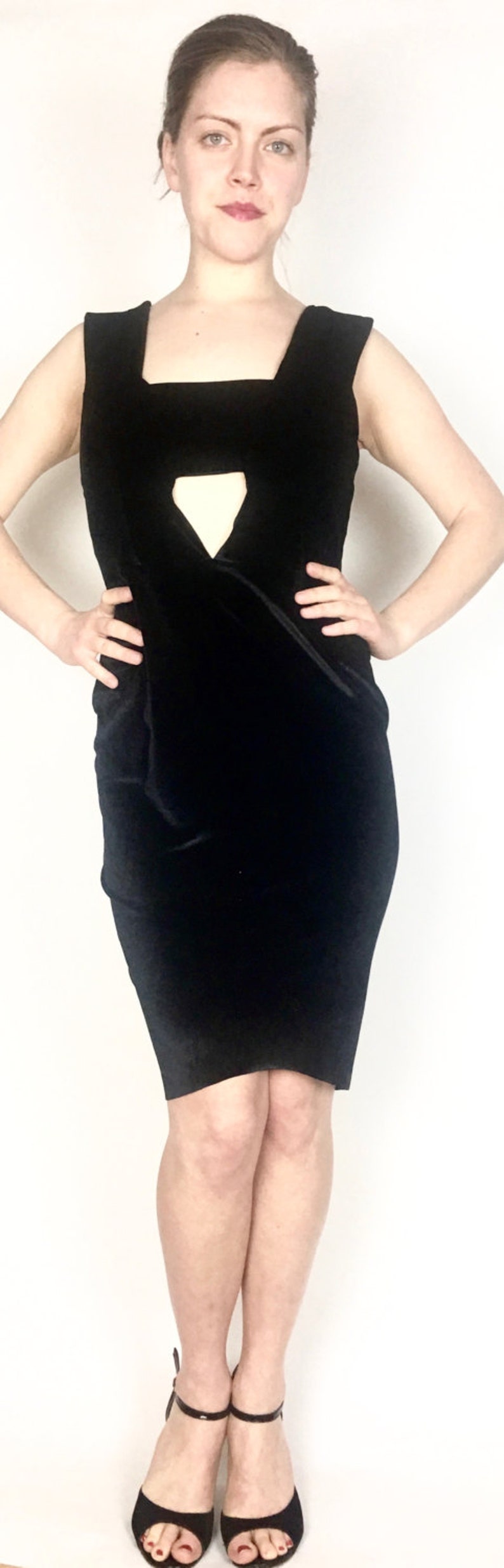 Robe de Tango robe de velours noir robe de tango argentin ...