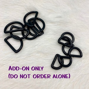 Nickel Allergy? READ DESCRIPTION - D Rings Alternative