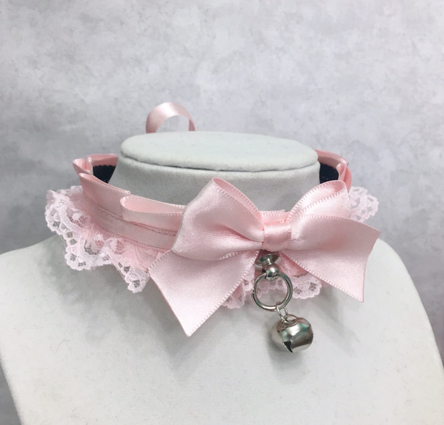 Pastel Pink Kittenplay Collar BDSM Collar DDLG Petplay Etsy