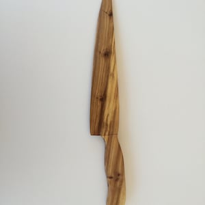 Maple Wooden cake knife, large, brownies, wedding