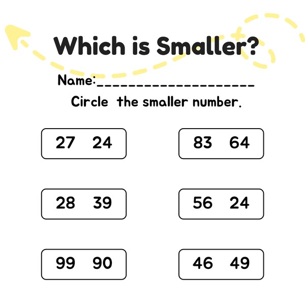 Comparing numbers which is larger and which is smaller