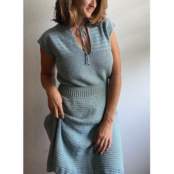 Keyhole Dress Crochet Pattern