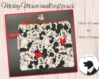 Mickey Mouse Small Soft Pouch