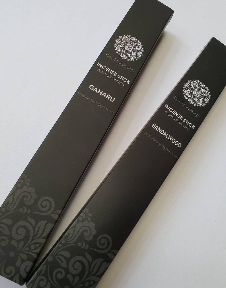 Natural Incense Sticks Without Bamboo Sticks Aromatherapy Etsy