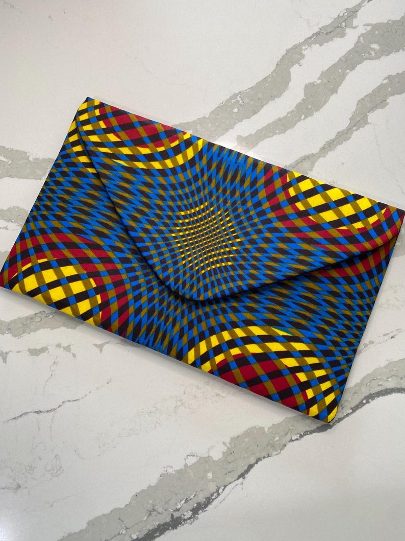 Fashionable African Ankara Envelope Clutch With Magnetic Snap - Etsy