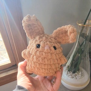 Chonky Plush Bunny|Crochet Plushie|Amigurumi Bunny|Amigurumi Rabbit|Plush Rabbit|Easter Gift|Bunny Gift |Rabbit Gift|Easter Goodies|Easter