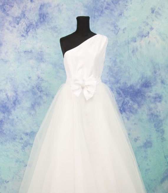 silk taffeta wedding dress