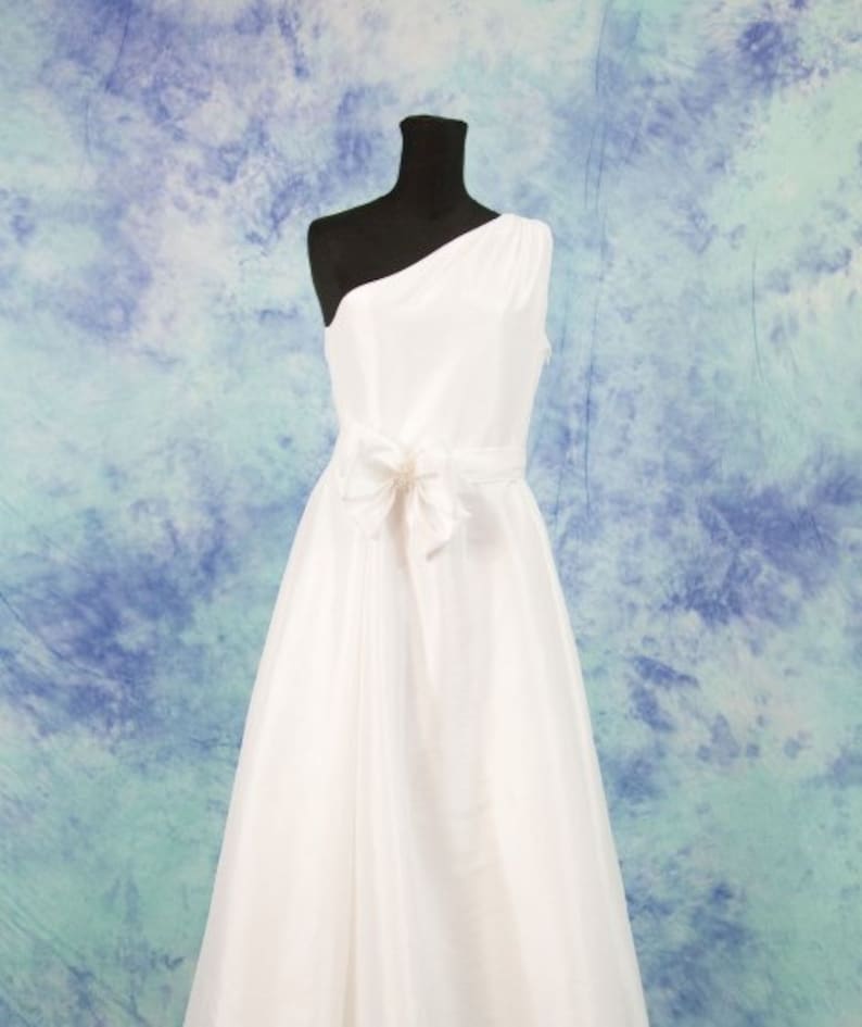 Silk Taffeta Bridesmaid Dress