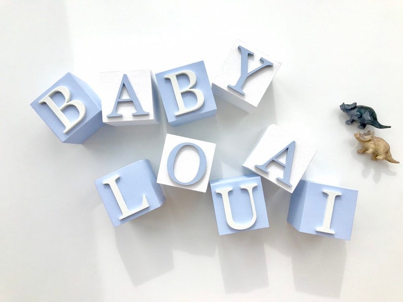 custom baby blocks