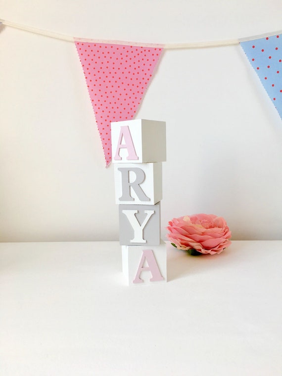 Baby Girl Goddaughter Christening Nursery Gift Personalised Baby Name Gift